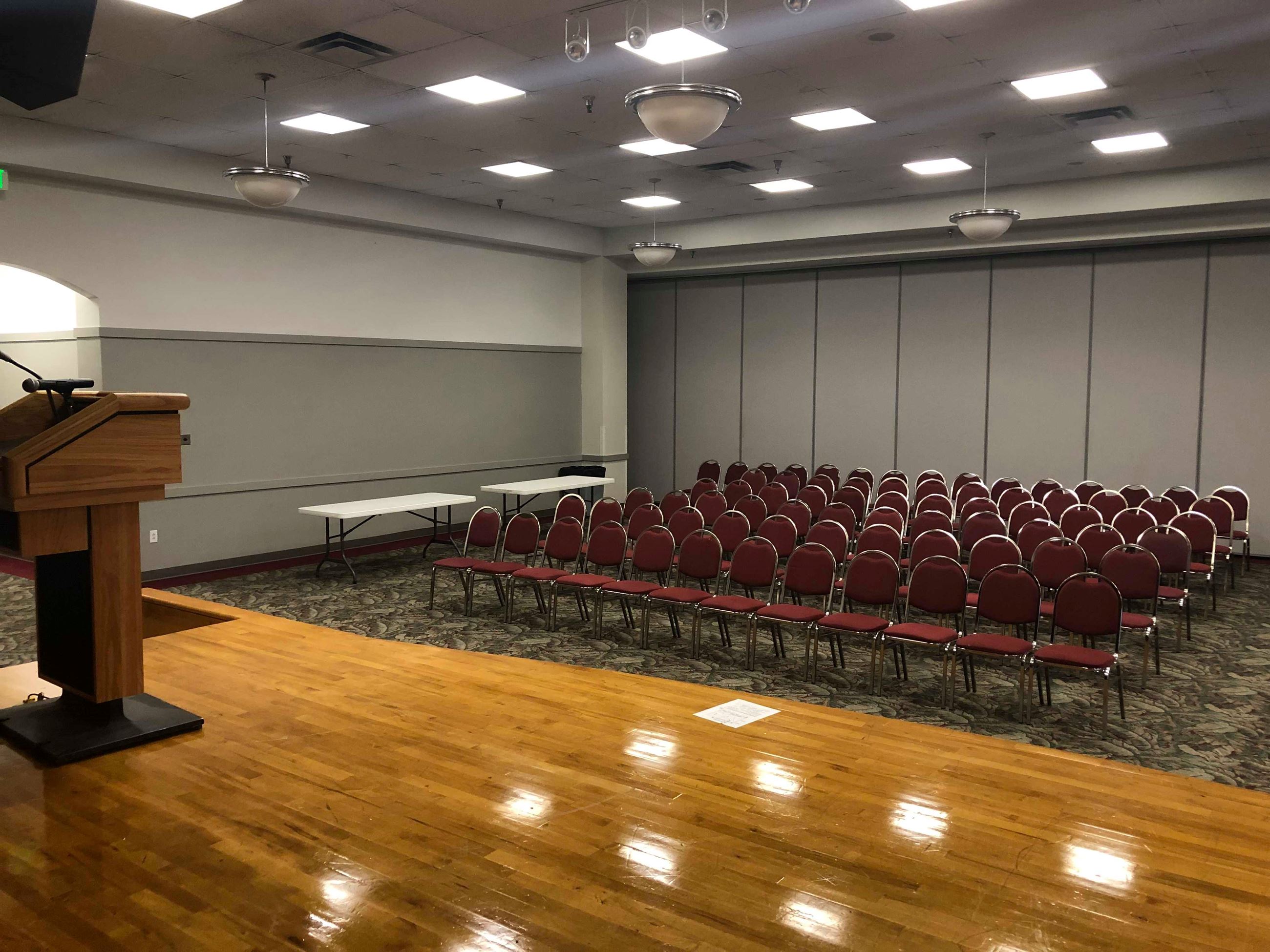 Banquet Hall D Theater Set-up
